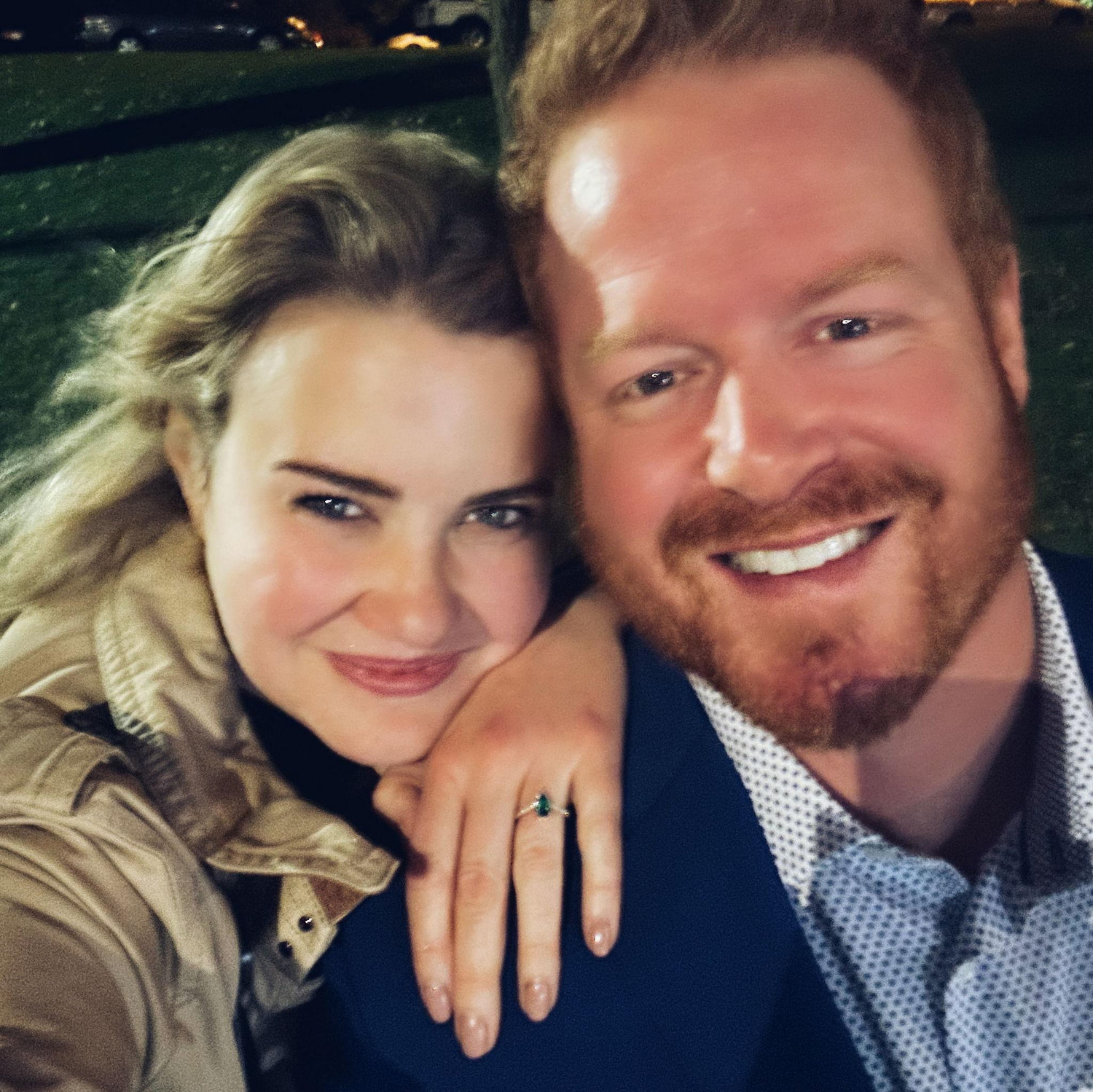 The night of our engagement