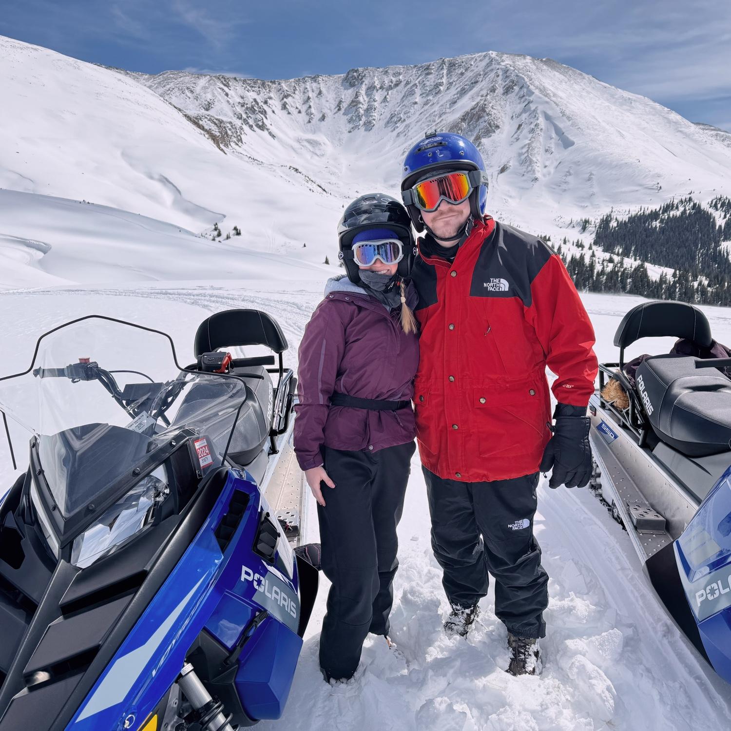 Snowmobiling in Colorado