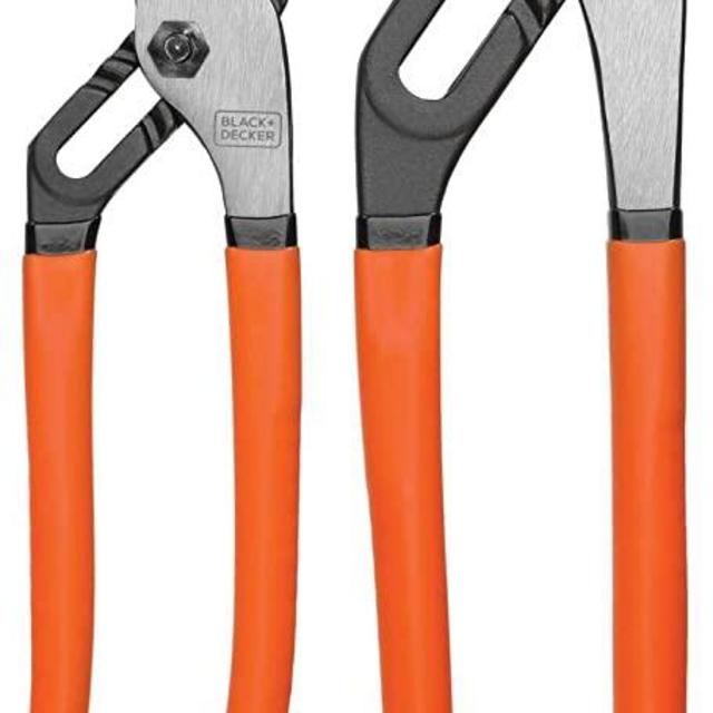 BLACK+DECKER Slip Joint Pliers, 2 Pack (BDHT84001)