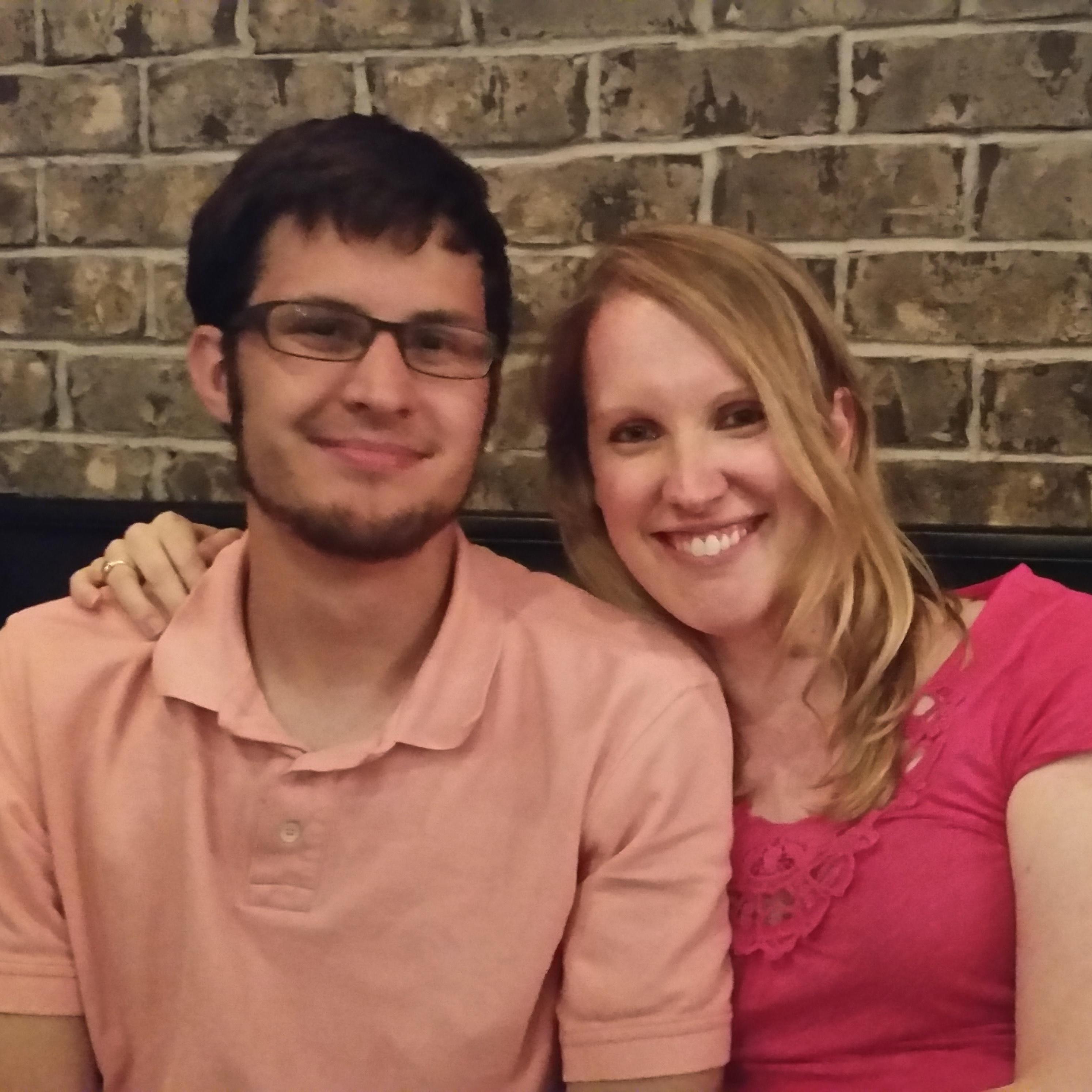 The first picture we ever took together, in Nashville in the summer of 2016