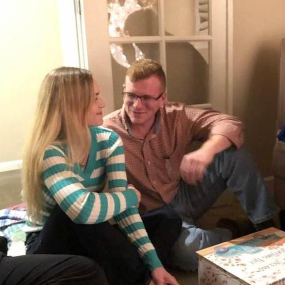 Our first Christmas together. So deeply in love
