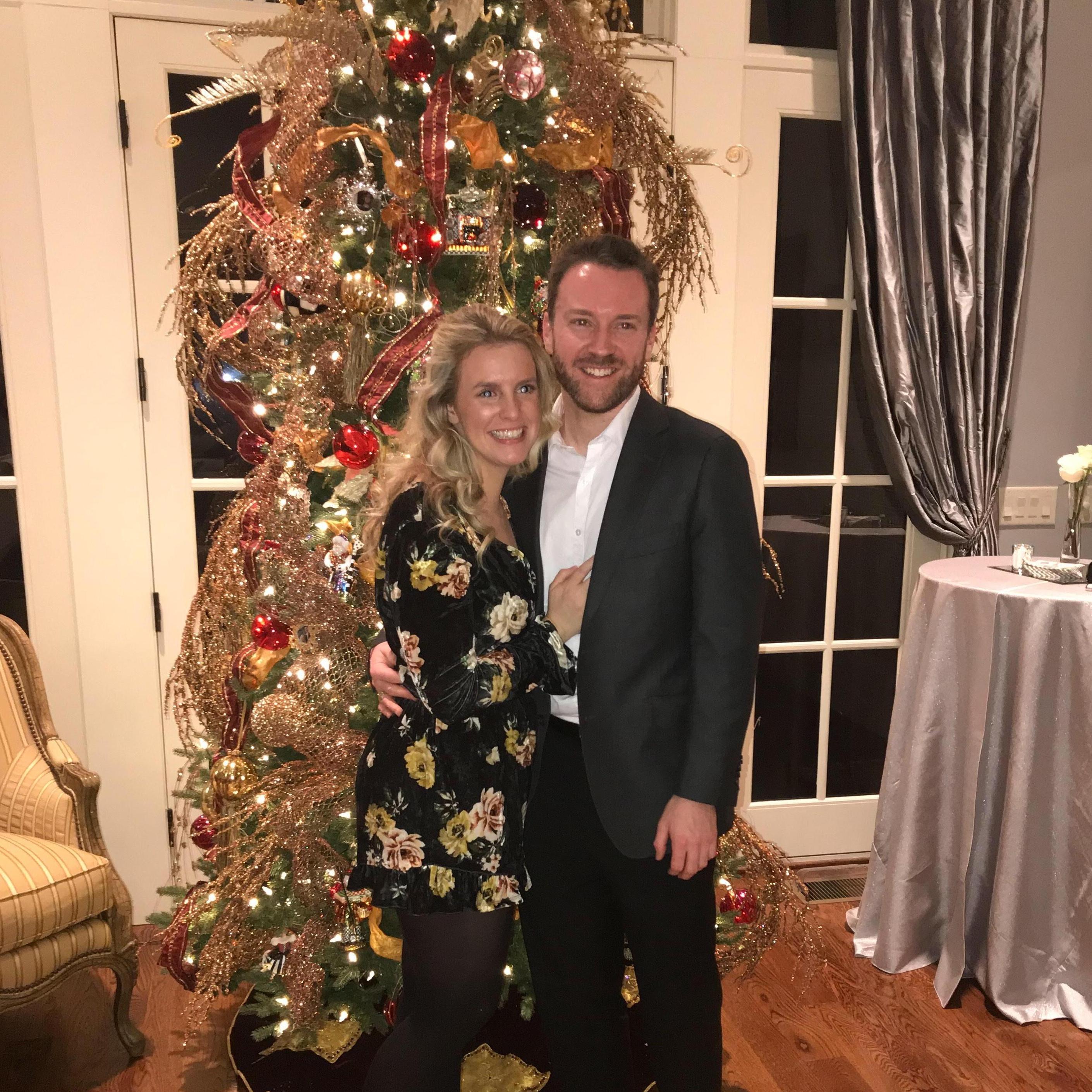 Our first Christmas together in 2018!