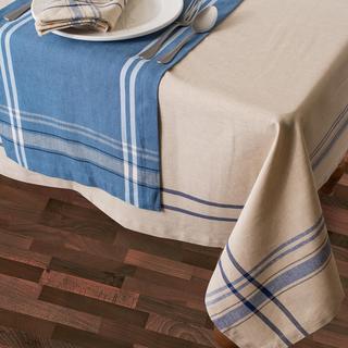 French Double Stripe Tablecloth