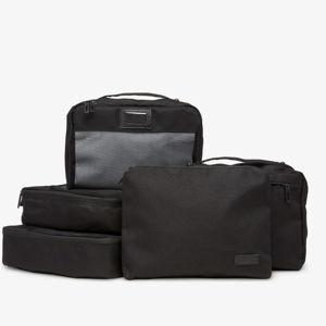 Packing Cubes Set (5 Pieces) in Black