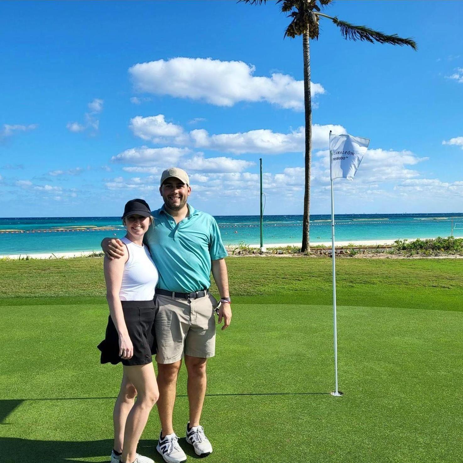 Golfing in Mexico. 1/14/23