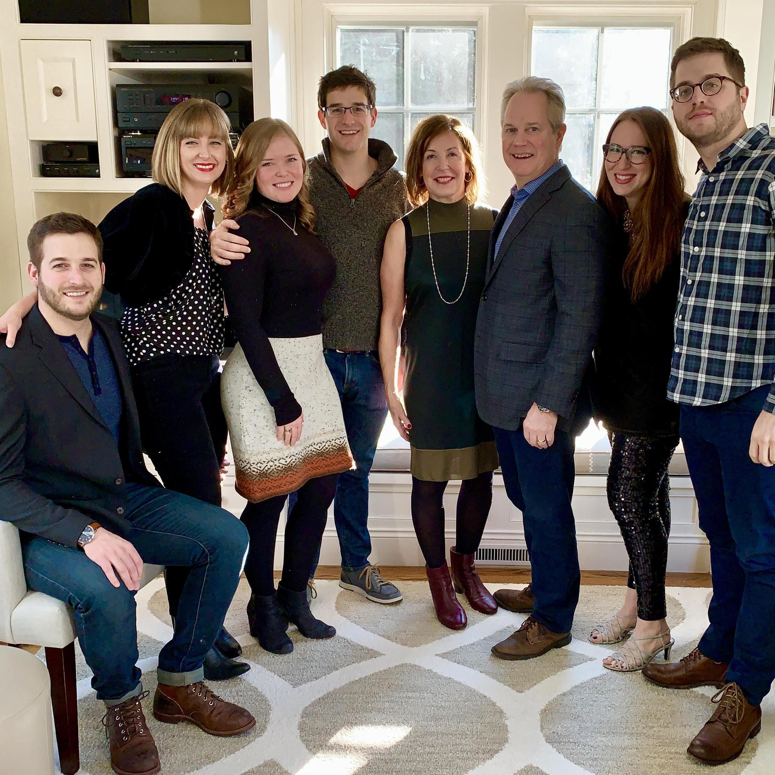 Pre-Tripe-Engagement party with the groom's family!