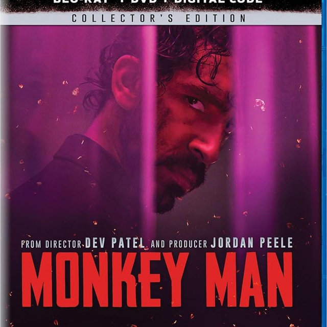 Monkey Man - Collector's Edition Blu-ray + DVD + Digital