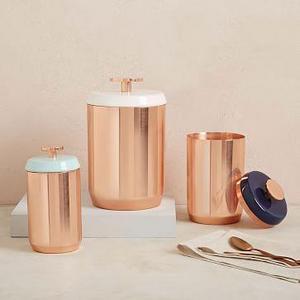 Copper Kitchen Canisters