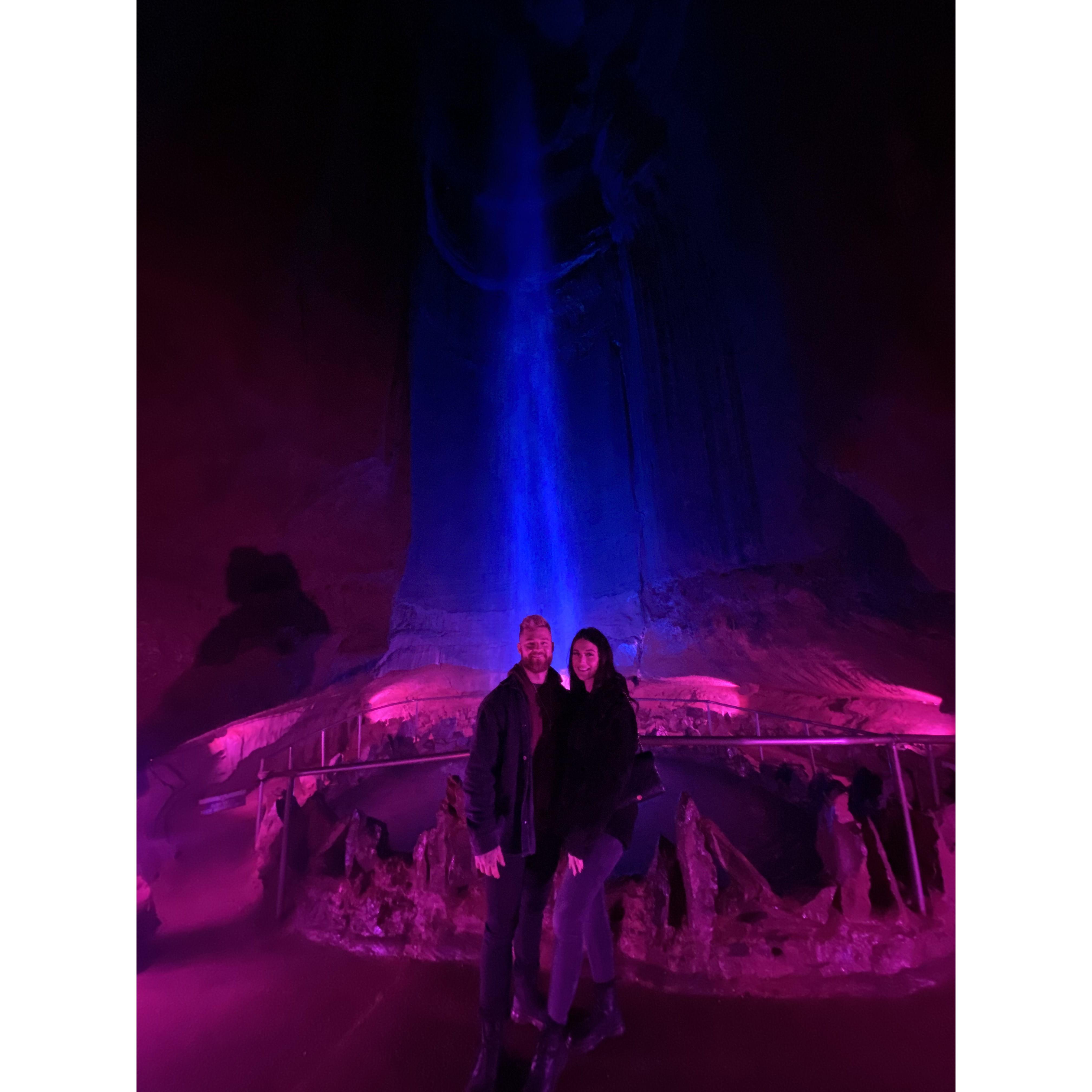 Ashtons 26th birthday trip to Ruby Falls