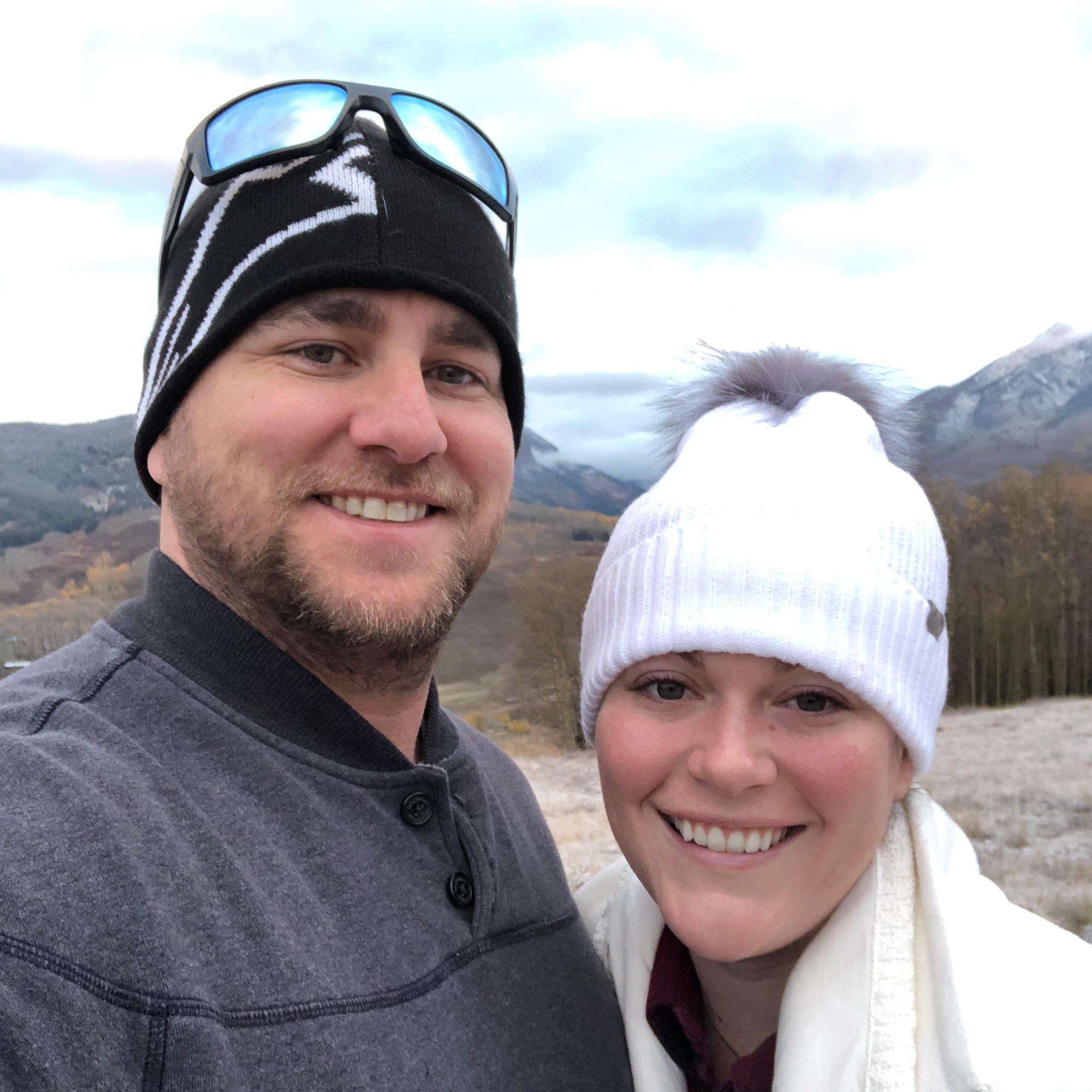 Sunrise walk in Crested Butte
