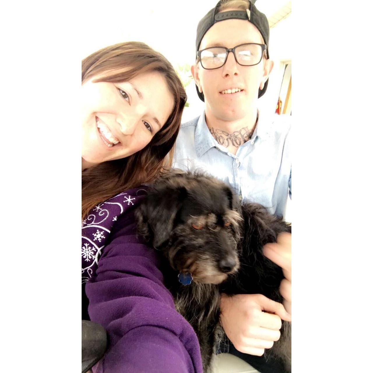 Hanging out with our baby 2018. Getting Emily changed our lives. I don't know what we'd do without this snug bug