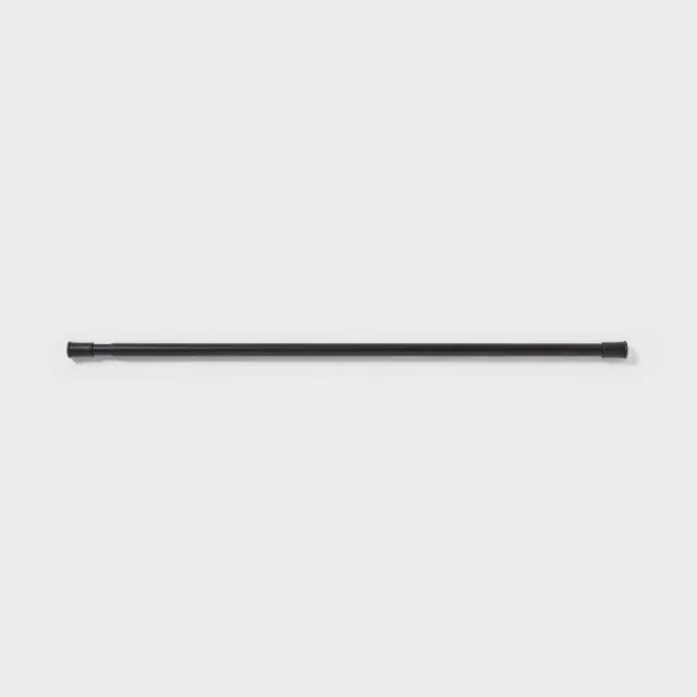 72" Shower Tension Rod Black - Room Essentials™