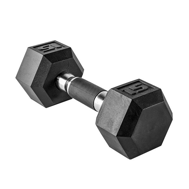 CAP Barbell Coated Hex Dumbbell Weight - Single | 10-120 lbs | Multiple Options