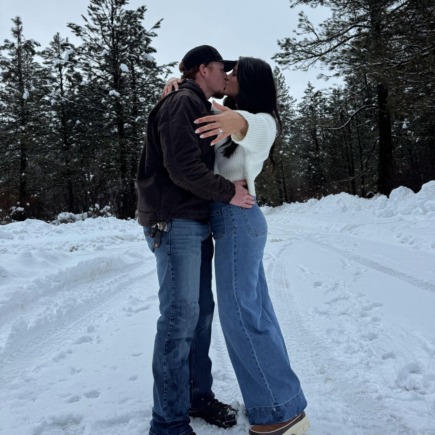 When Jack proposed, in Idaho City!