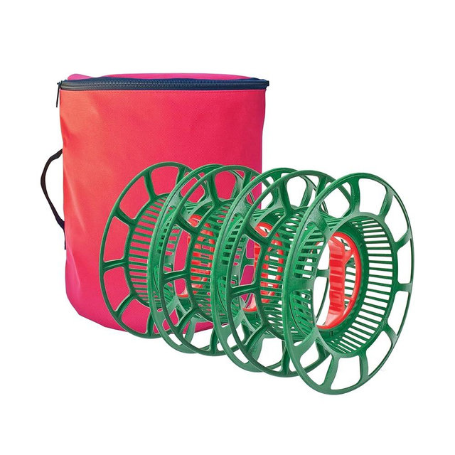 Simple Living Solution's Christmas Light Storage Reel Value Pack (3ct), Great for Storing Christmas Lights, Cable Cords, Extension Cords, Beads and More. Keeps Items Organized and Untangled
