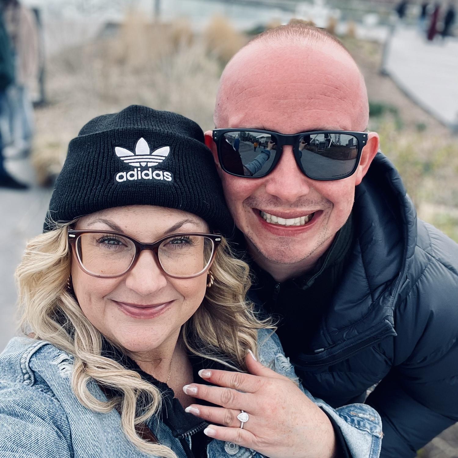 We got engaged!