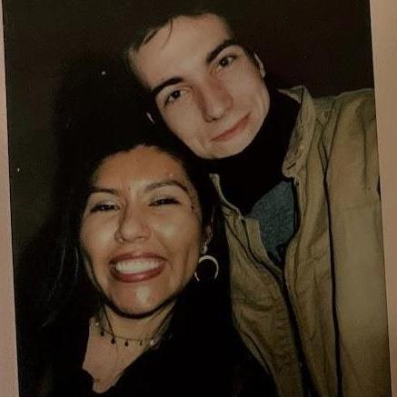 a pic we snapped after a show when we were good friends<3