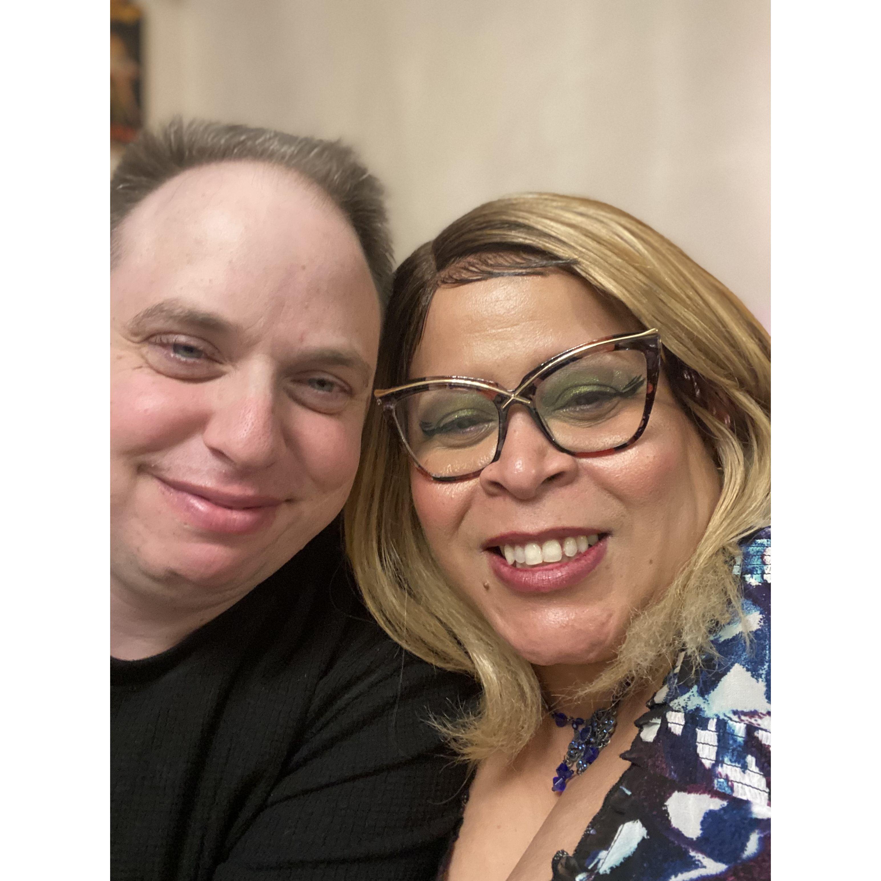 A couple in love