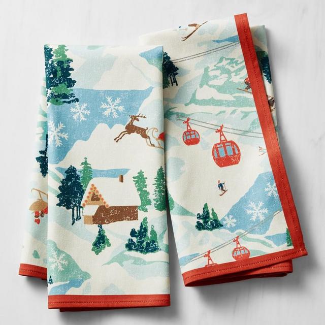 Apres Ski Towels, Set of 2