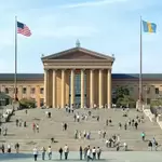 The Philadelphia Museum of Art & Rocky Statue