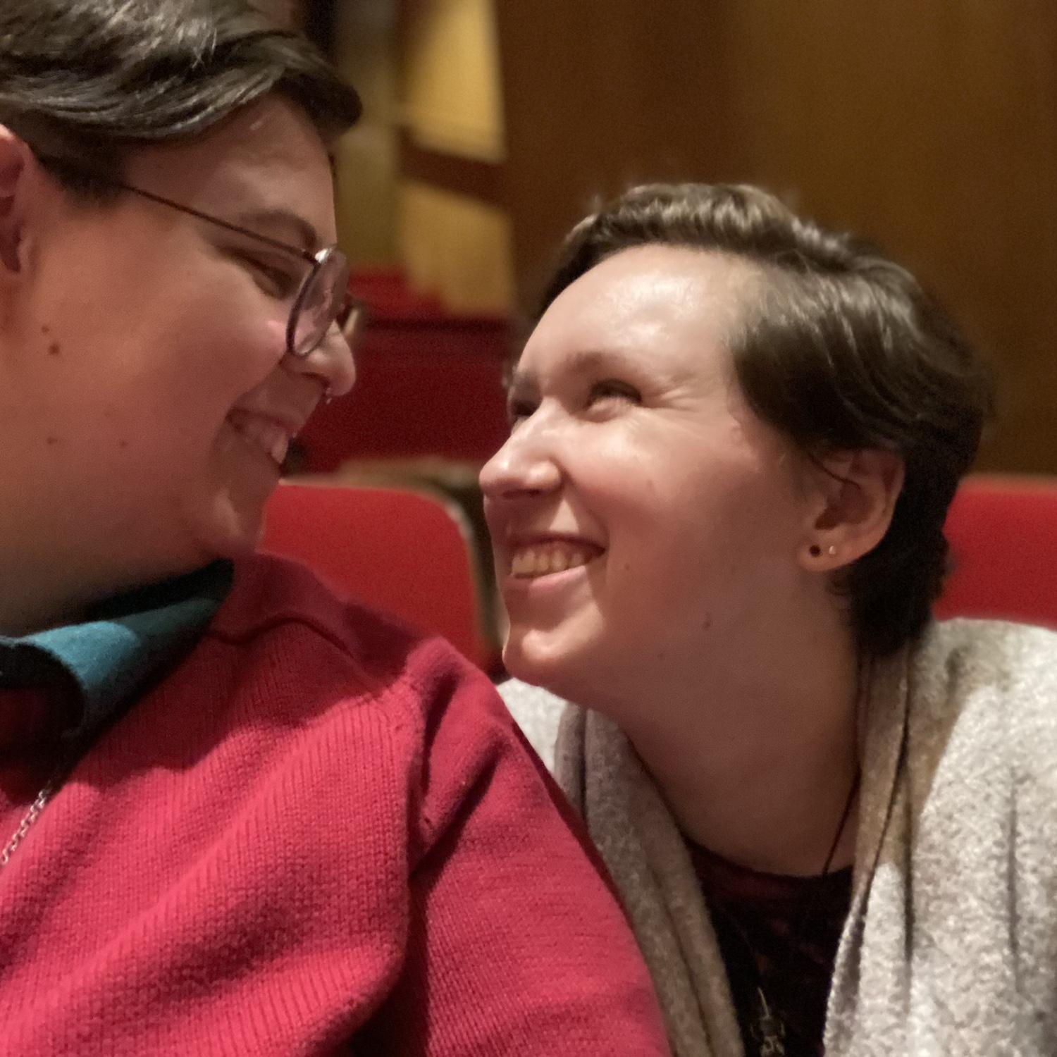 We went to the Nutcracker Ballet in Portland for Vince's birthday around a year after we started dating.