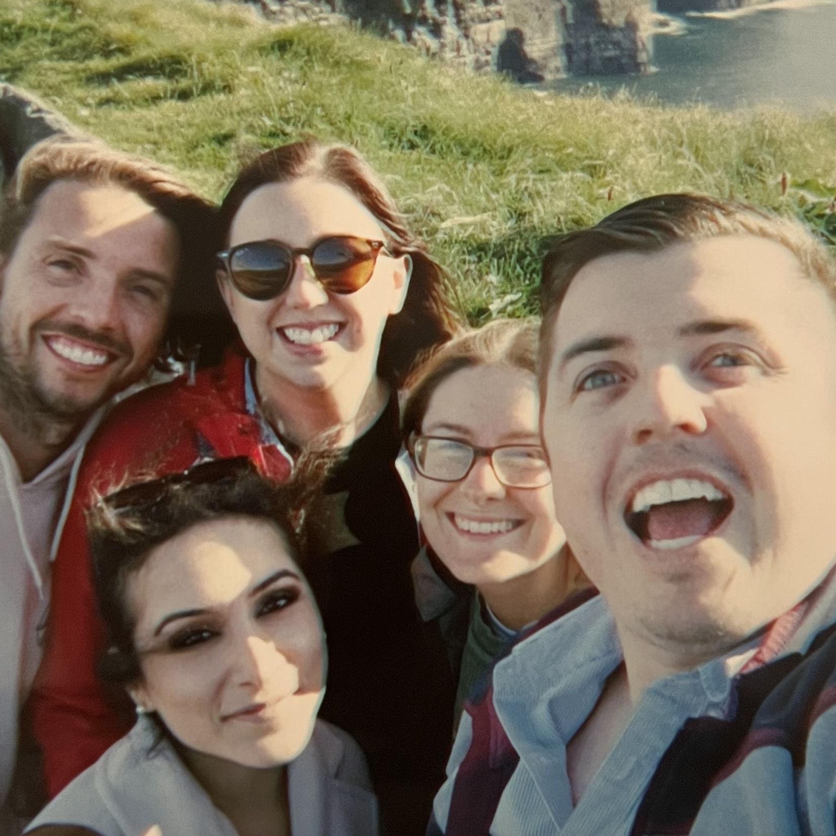 Cliffs of Moher with Alex, Katie, & Caoimhe on our first trip to Ireland together