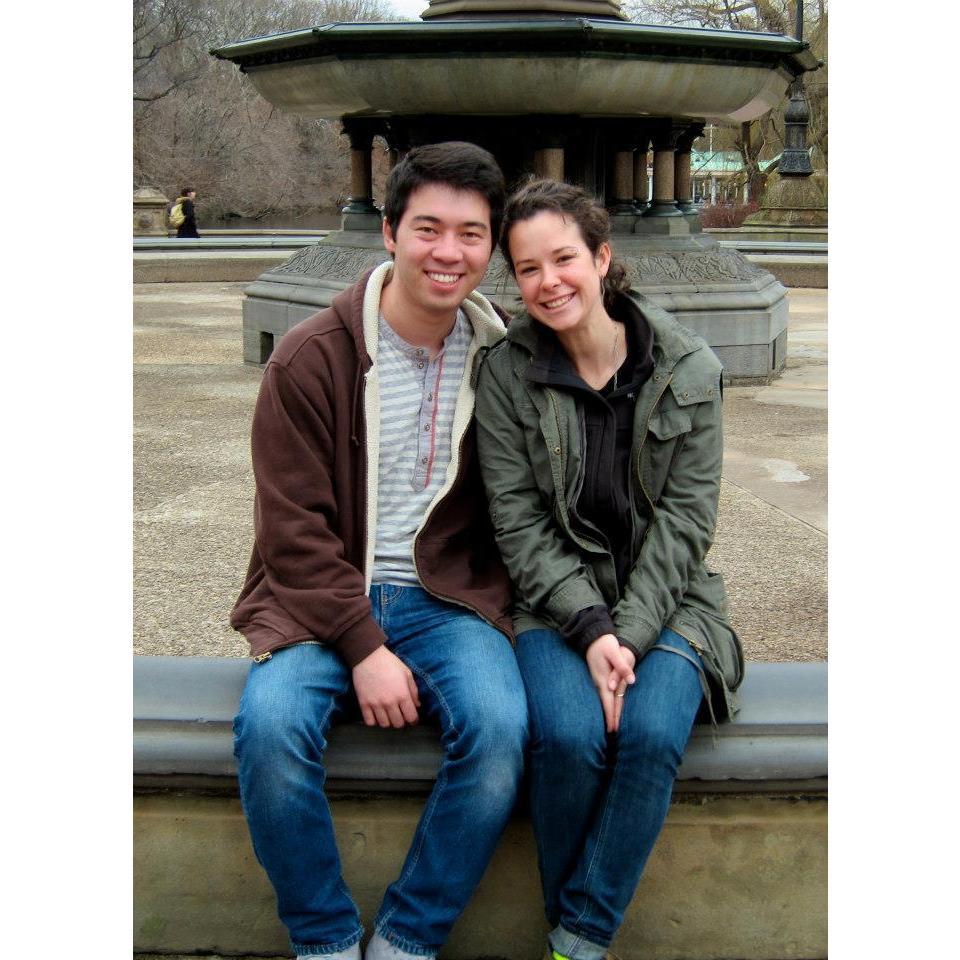 January 2013: Alex came East during winter break and took a trip to NYC right after we started dating.