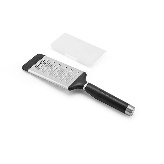 KitchenAid KO320OHOBA Gourmet Etched Medium Grater, One Size, Black