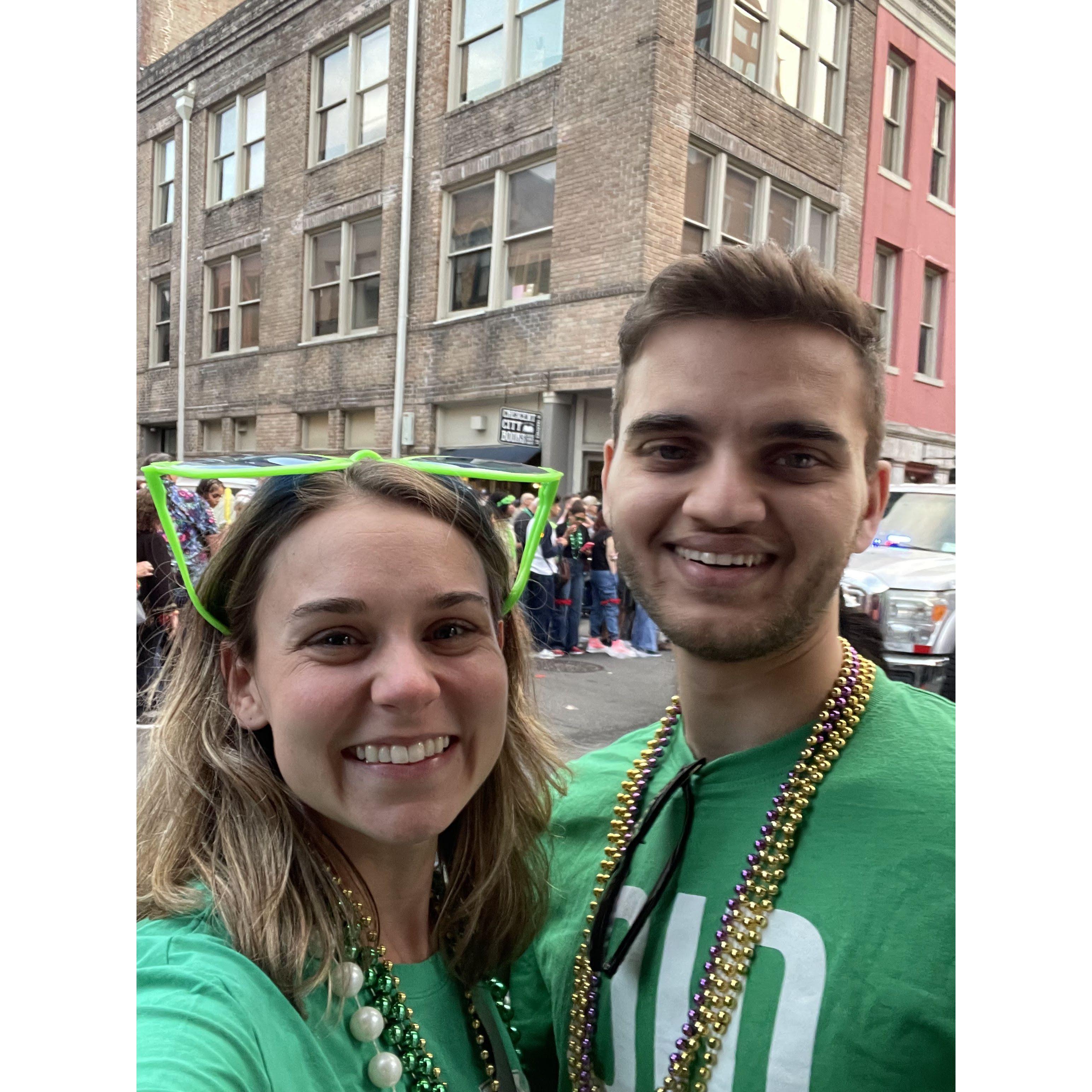 St. Patricks Day in New Orleans