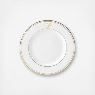 Federal Gold Script Salad/Dessert Plate