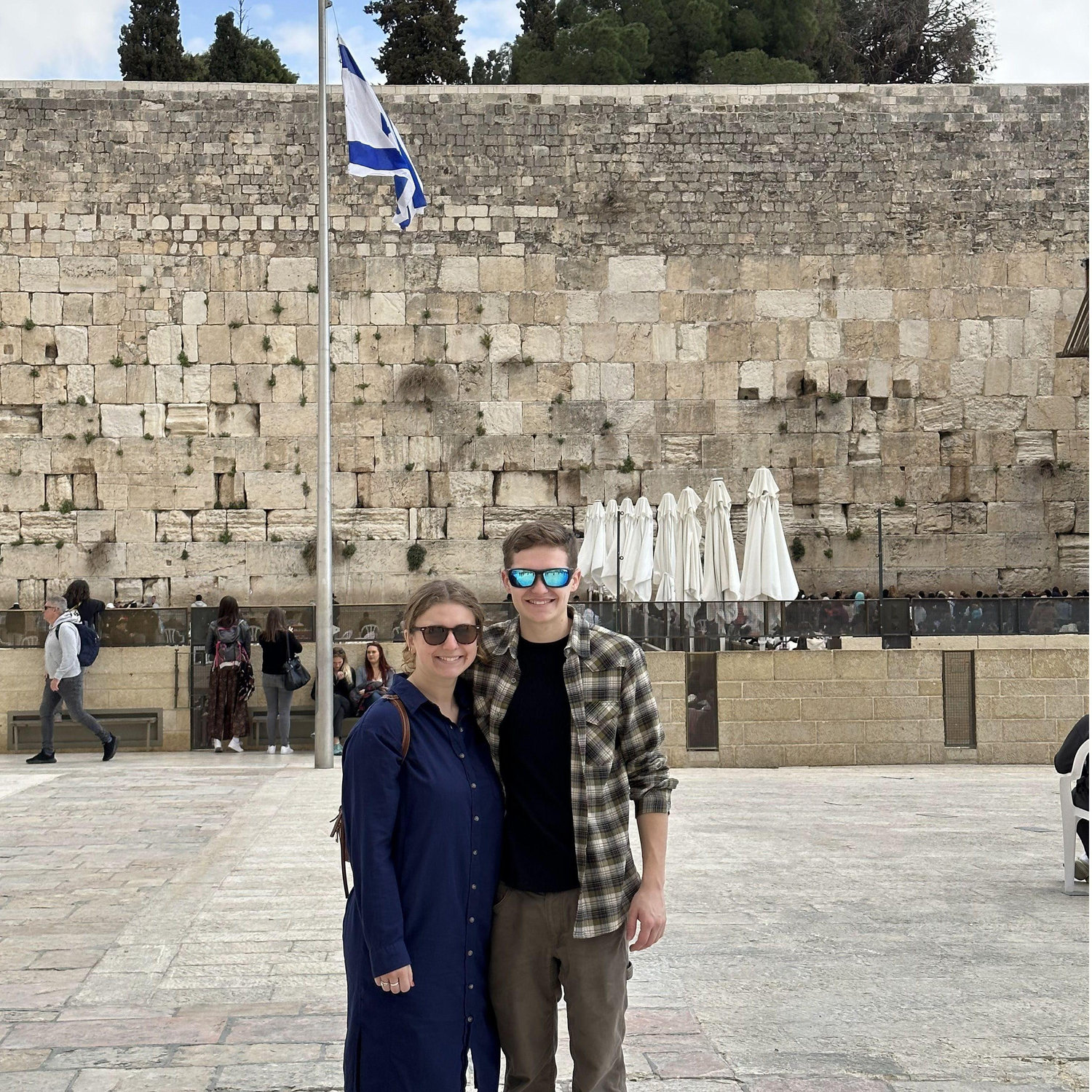 Our trip to Israel with Alex's Aunt and Uncle!
