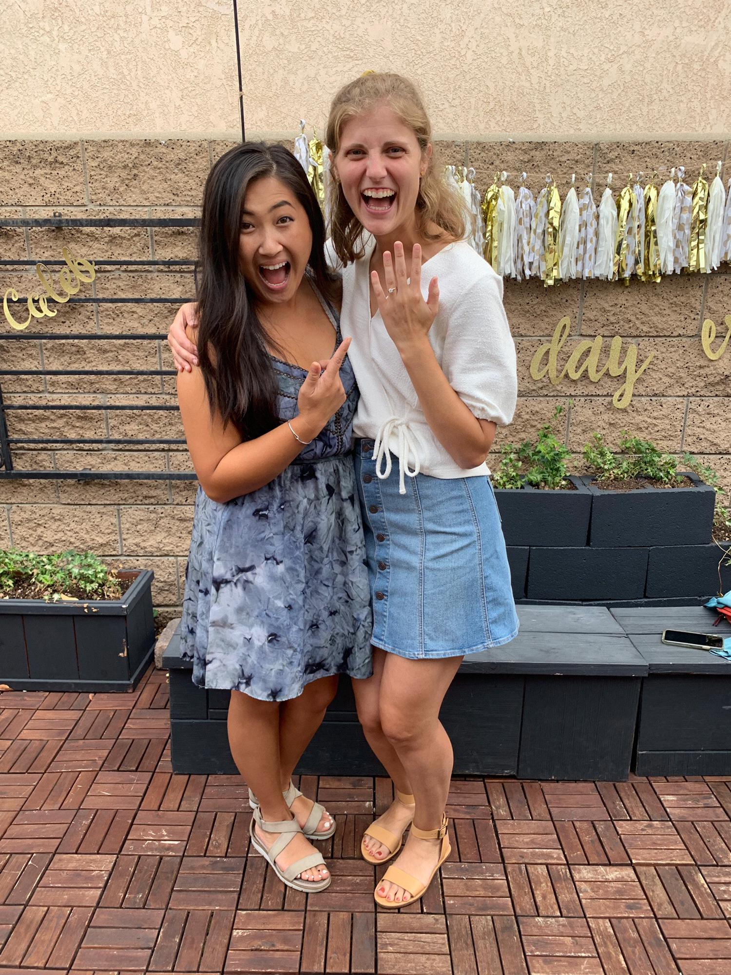 September 2019  - Our great friends got engaged!