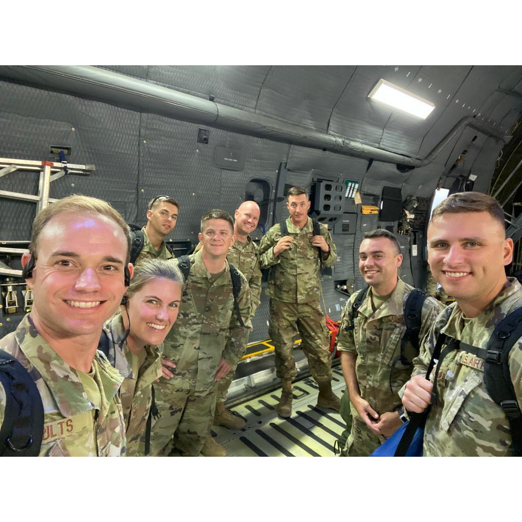 Our first time on a C-5