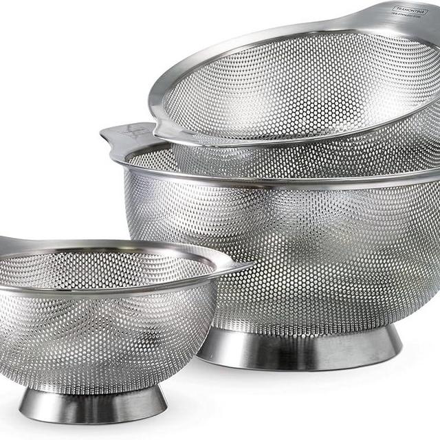 Tramontina Gourmet Stainless Steel Colander Set