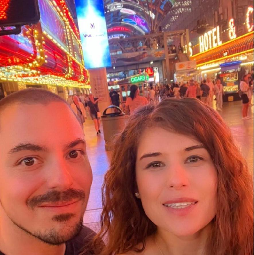 April 24, 2023: Exploring The Fremont Street Experience in Las Vegas, Nevada.