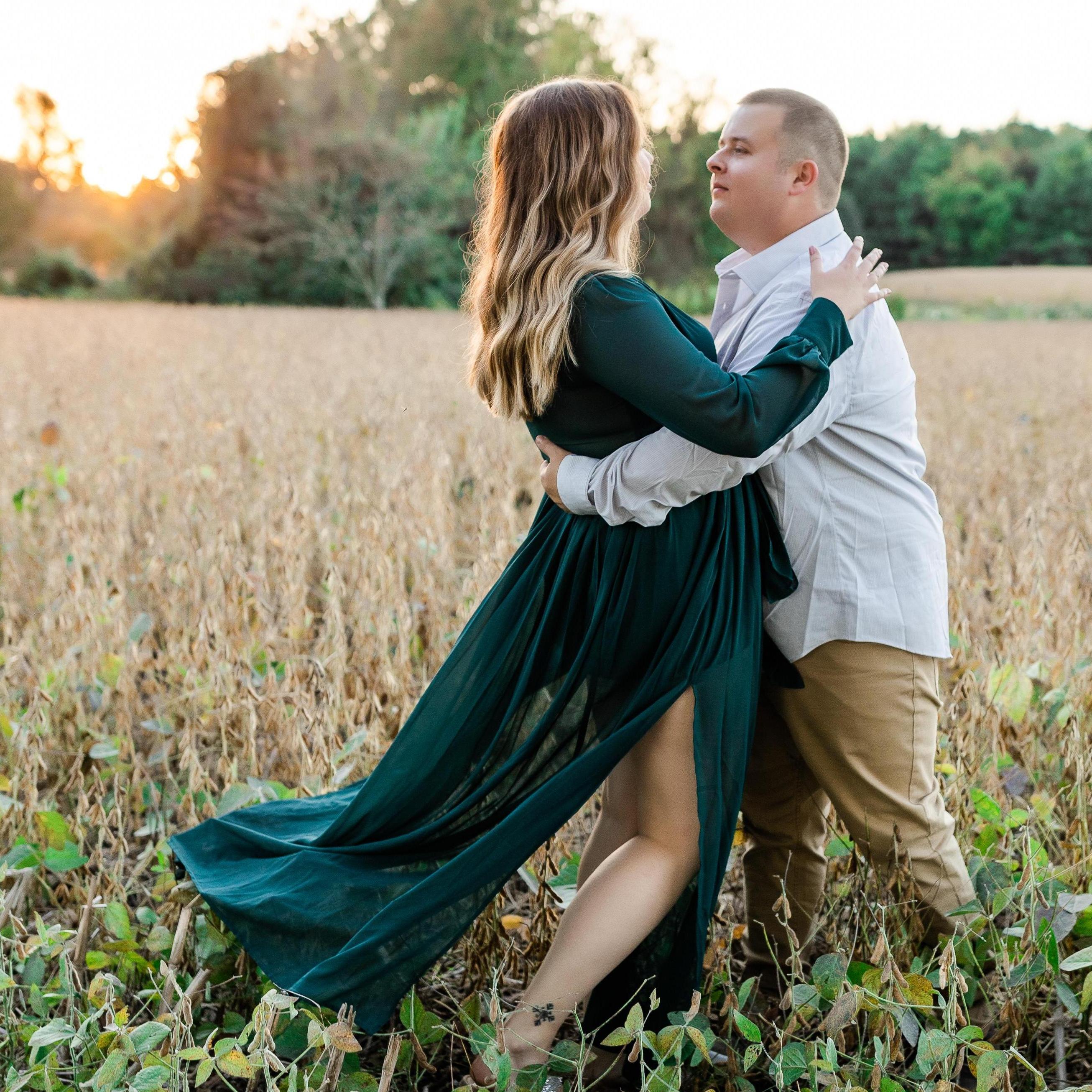 Engagement pictures at Wye Island