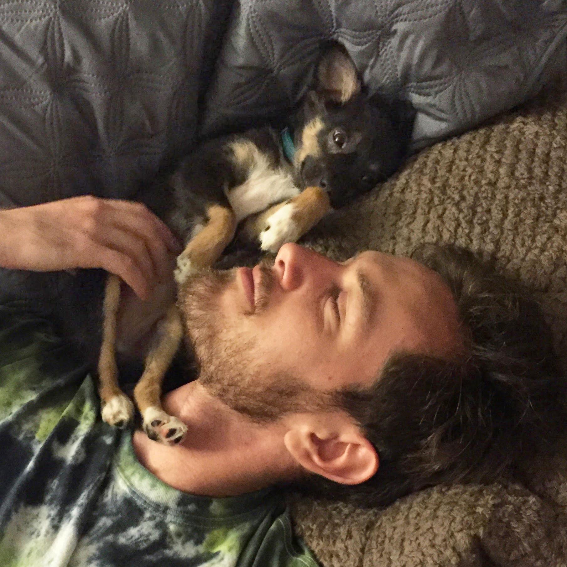 I can't even believe she was this tiny! Sadie loves her daddy almost as much as I do