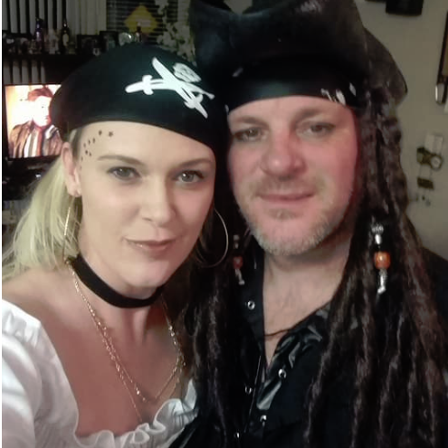 Pirates, our 1st costume together