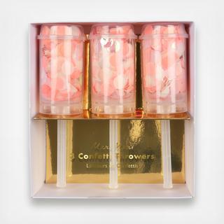 Mini Confetti Thrower Bundle, Set of 9