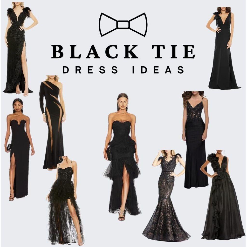 Black Tie Attire Women