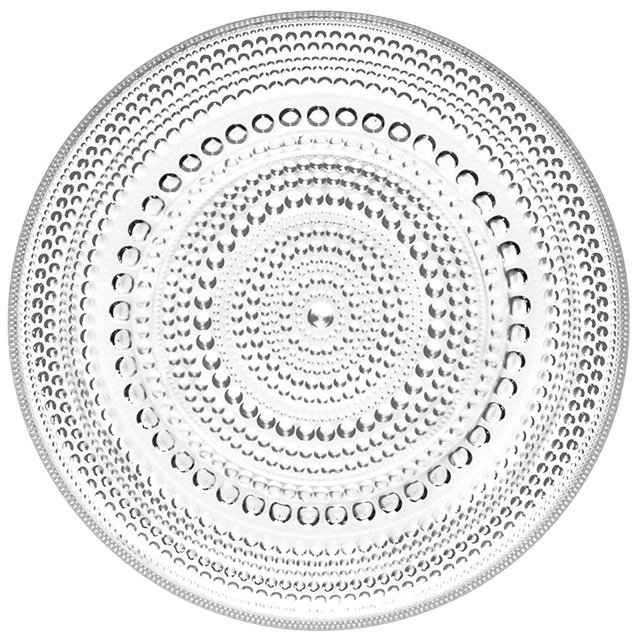 Iittala Kastehelmi Small Plate, Clear