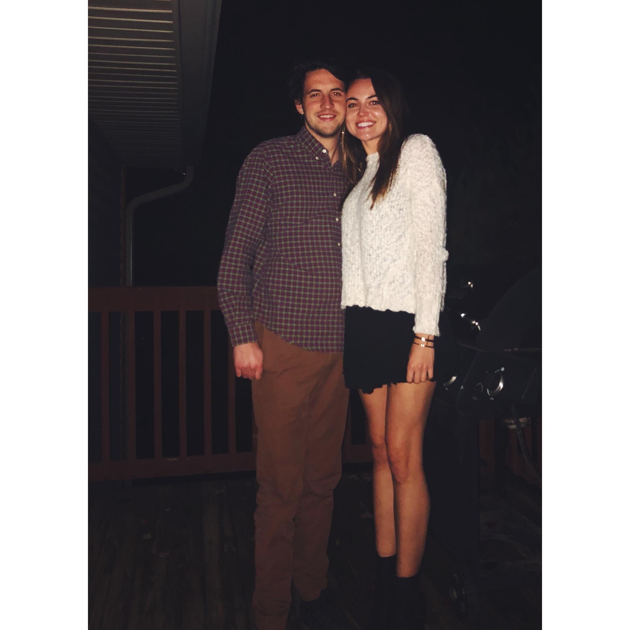 Taken on our first anniversary of dating!