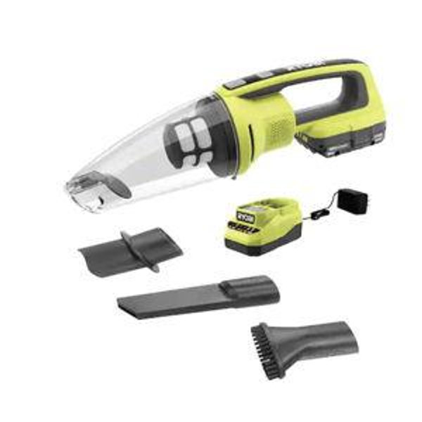 ONE+ 18V Cordless Performance Hand Vacuum Kit with 2.0 Ah Battery and Charger