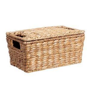 Savannah Lidded Basket, Small