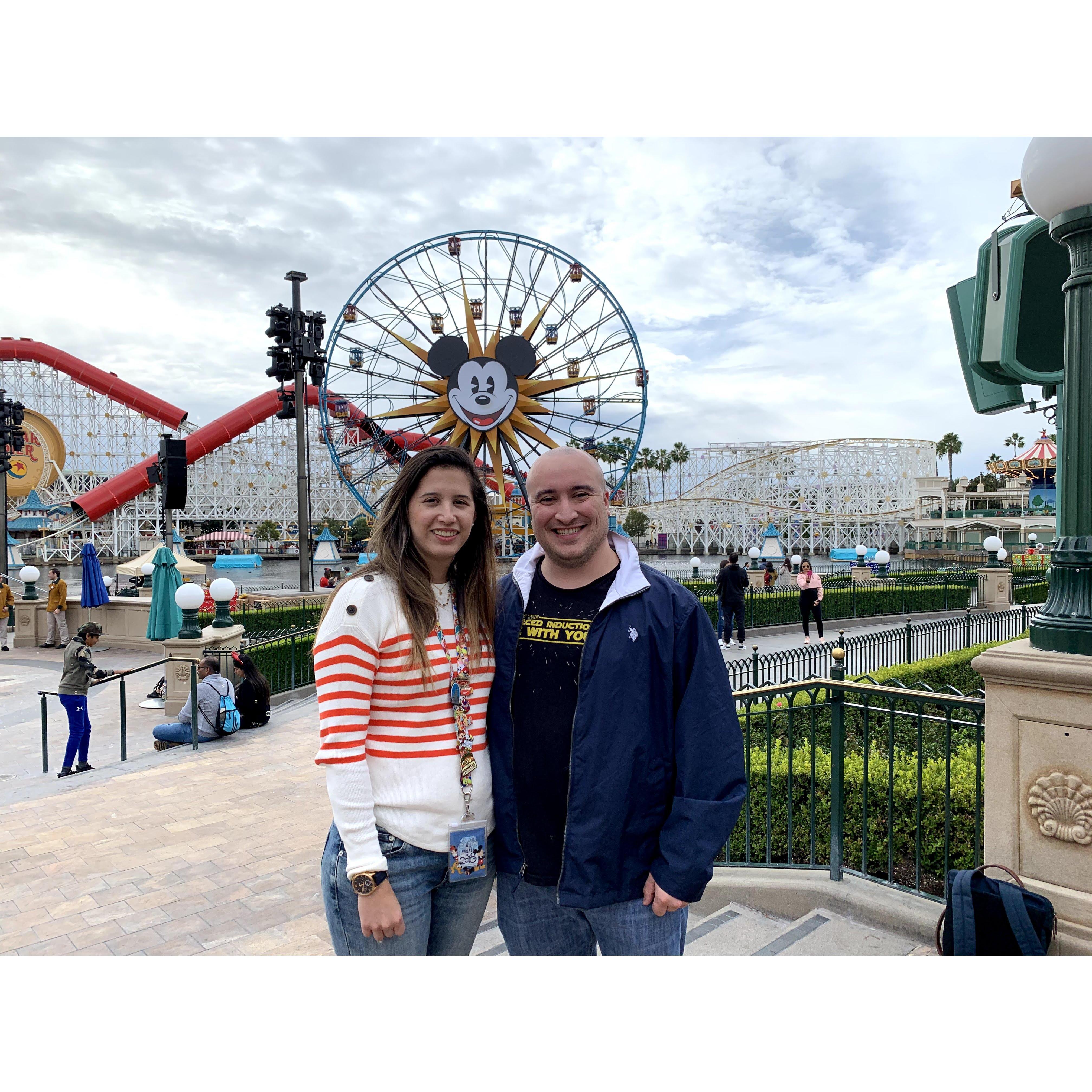 First time in California Adventure together