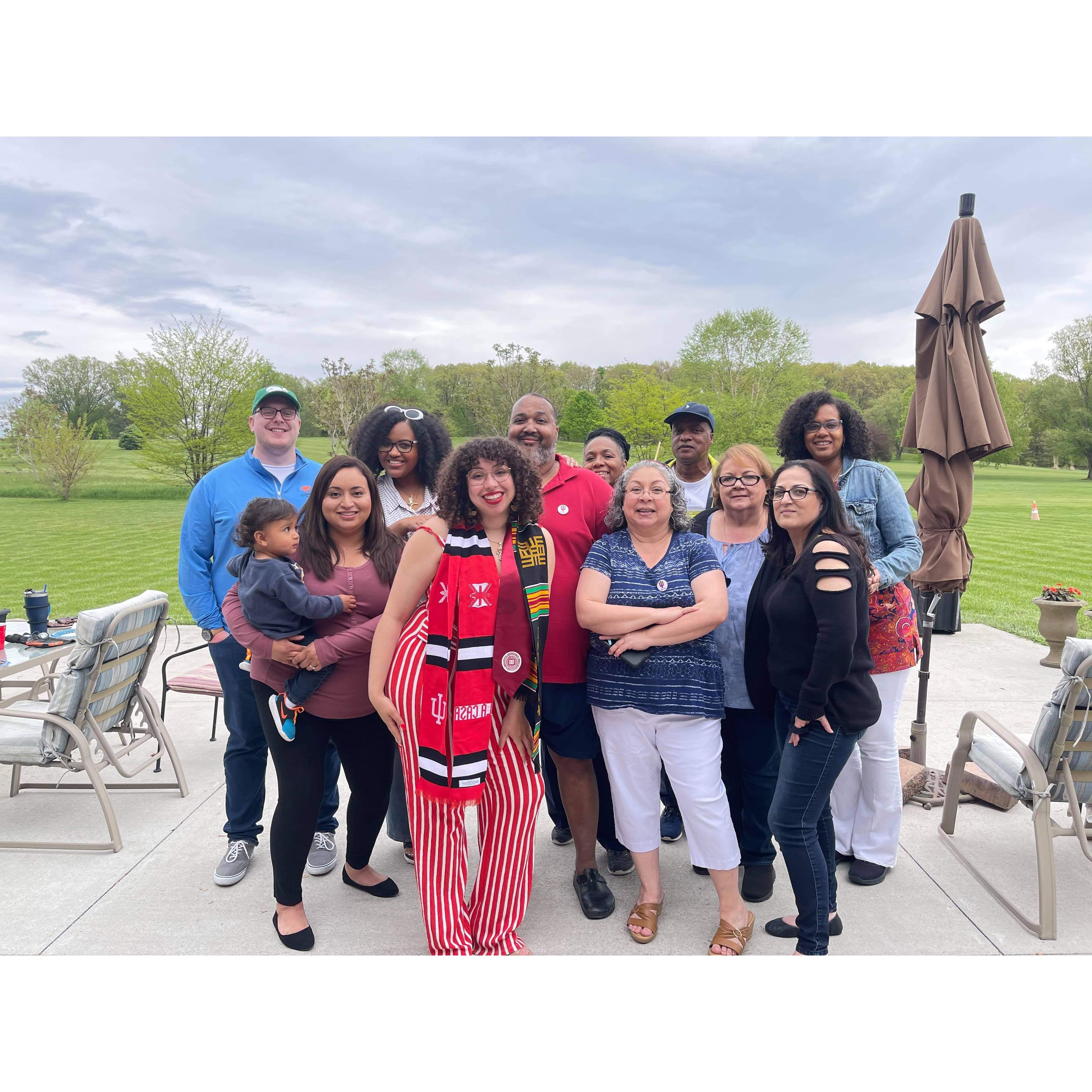 May 2021: Matt meets AJ's family | Matt conoce a la familia de Alicia