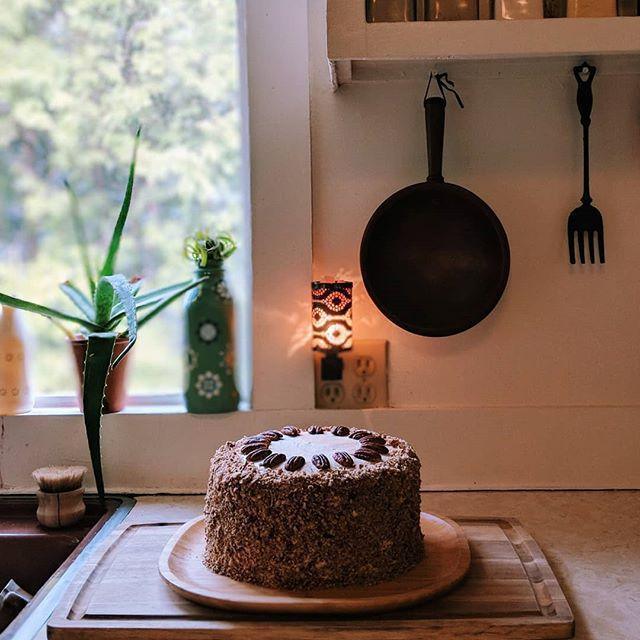 May 15th, 2018:
A hummingbird cake Samantha made for her mom's birthday!