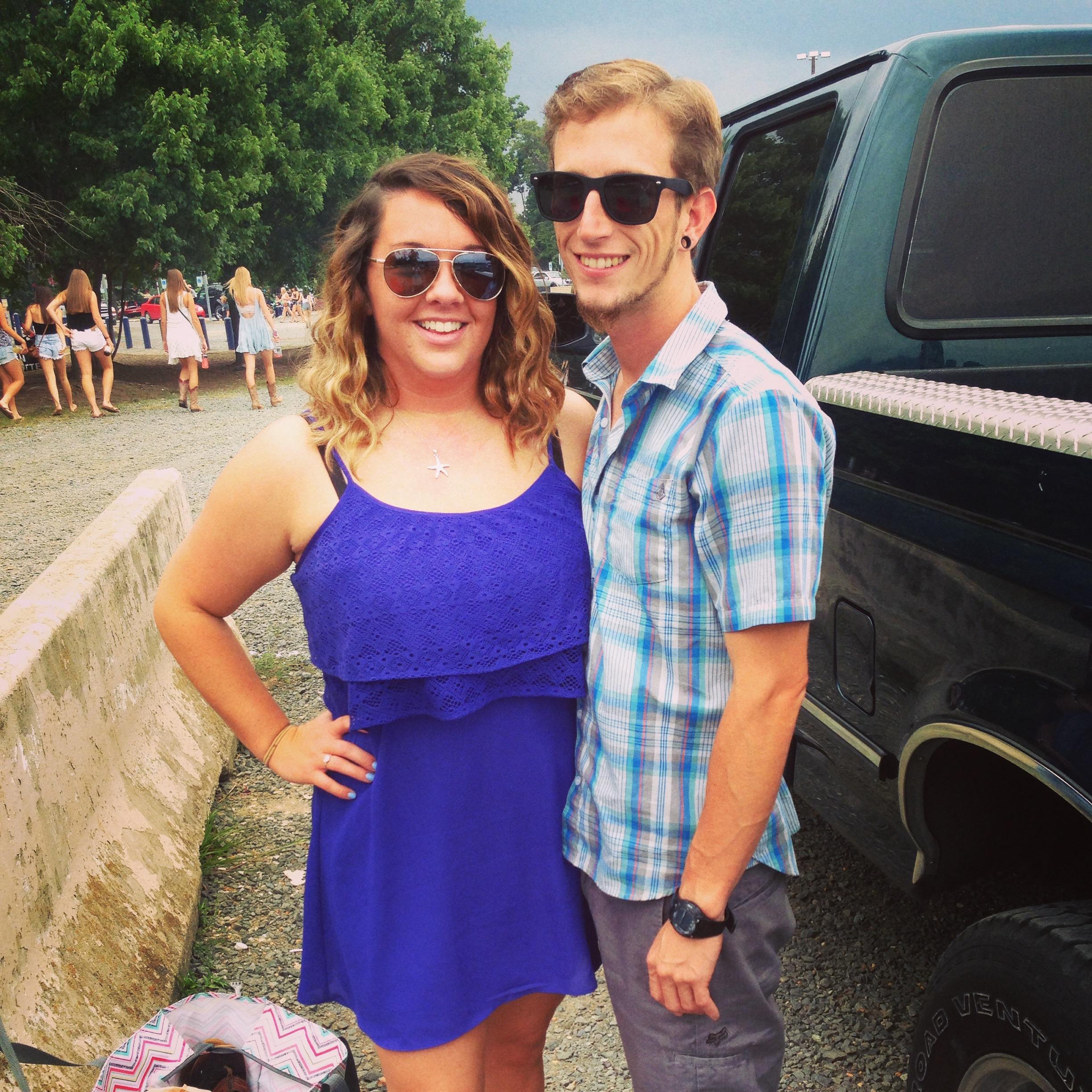 Our first concert--country at that!
