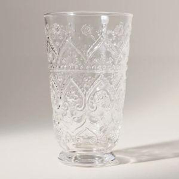 The Bombay Handblown Glass Tumblers, Set of 4