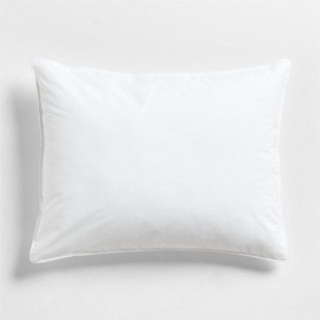 Classic Organic Cotton Down-Alternative Soft Standard Bed Pillow